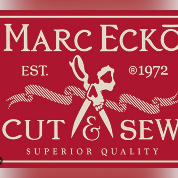 New  Wot MarcEcko Cut & Sew  Denim Hoodie White And Gray Jacket . - Picture 8 of 9